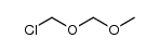 (methoxymethoxy)methyl chloride Structure