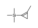 trimethyl-(2-methylcyclopropen-1-yl)silane Structure