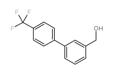 (4-三氟甲基联苯-3-基)-甲醇结构式