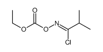 [(Z)-(1-chloro-2-methylpropylidene)amino] ethyl carbonate Structure