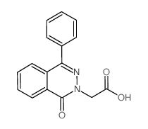 (1-氧代-4-苯酞-2(1H)-基)乙酸结构式