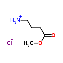 4-氨基丁酸甲酯盐酸盐结构式