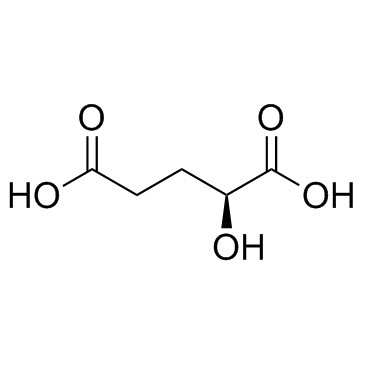 L-2-Hydroxyglutaric acid structure