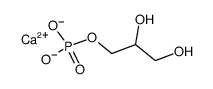 calcium glycerol phosphate Structure
