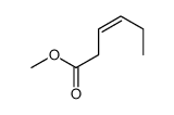 (E)-3-己烯酸甲酯结构式