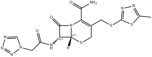 头孢唑啉EP杂质K结构式