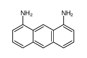 anthracene-1,8-diamine Structure