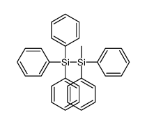 1-Methyl-1,1,2,2,2-pentaphenyldisilane Structure