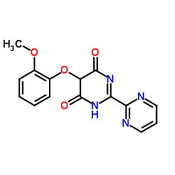 5-(2-Methoxyphenoxy)-[2,2'-bipyrimidine]-4,6[1H,5H]-dione structure