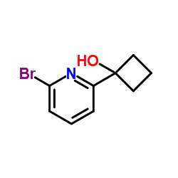 1-(6-溴吡啶-2-基)环丁烷结构式