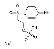 sodium,[4-(2-sulfooxyethylsulfonyl)phenyl]azanide Structure
