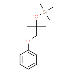 (1,1-Dimethyl-2-phenoxyethoxy)trimethylsilane Structure