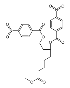 [(3S)-8-methoxy-3-(4-nitrobenzoyl)oxy-8-oxooctyl] 4-nitrobenzoate结构式