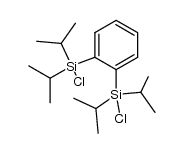 1,2-bis(chloroisopropylsilanyl)benzene Structure