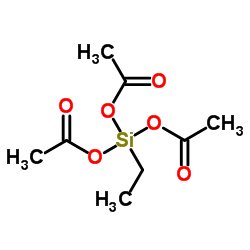 乙基三乙酰氧基硅烷结构式