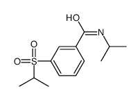 N-Isopropyl-m-(isopropylsulfonyl)benzamide Structure