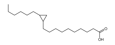 CIS-11,12-METHYLENEOCTADECANOIC ACID结构式