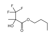 butyl 3,3,3-trifluoro-2-hydroxy-2-methylpropanoate Structure