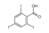 2,4,6-triiodobenzoic acid Structure