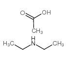 diethylamine acetate Structure