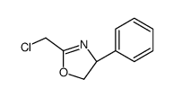 (4R)-2-(chloromethyl)-4-phenyl-4,5-dihydro-1,3-oxazole结构式