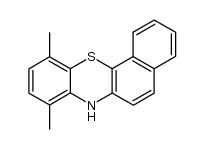 8,11-dimethyl-7H-benzo[c]phenothiazine结构式