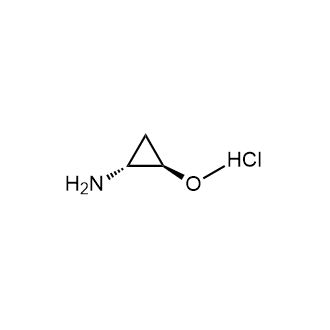 (1R,2R)-2-甲氧基环丙胺盐酸盐结构式