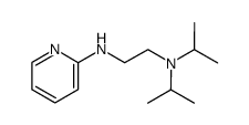 N-[2-(Diisopropylamino)ethyl]-2-pyridinamine结构式