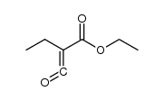 2-ethyl-3-oxo-acrylic acid ethyl ester结构式