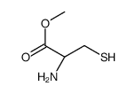 (R)-2-氨基-3-巯基丙酸甲酯结构式