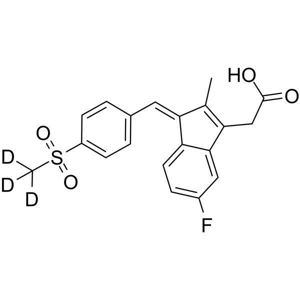 Sulindac sulfone-d3结构式