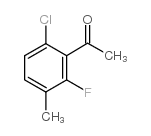 6'-氯-2’-氟-3’-甲基苯乙酮结构式