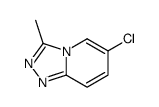 6-chloro-3-methyl-[1,2,4triazolo[4,3-apyridine结构式