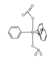 triphenylbismuth dinitrate Structure