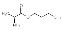 (S)-2-氨基丙酸丁酯结构式
