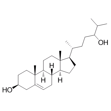 24-Hydroxycholesterol structure