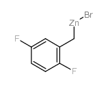 2,5-二氟苄基溴化锌结构式