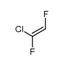 trans-1,2-difluoro-1-chloroethene Structure