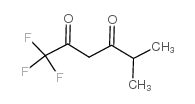 1,1,1-三氟-5-甲基-2,4-己二酮结构式