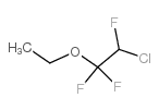 2-氯-1,1,2-三氟乙基乙醚结构式