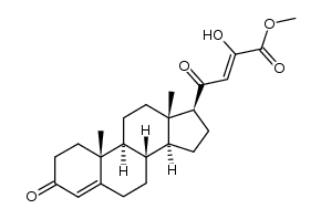 21-methoxalylprogesterone Structure