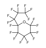2,2,3,3,4,4,5,5,6-nonafluoro-6-(heptafluoropropyl)tetrahydro-2H-pyran结构式