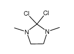 2,2-dichloro-1,3-dimethylimidazolidine Structure