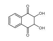 dihydrodihydroxynaphthoquinone Structure