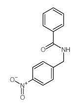 Benzamide,N-[(4-nitrophenyl)methyl]-结构式