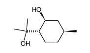 trans-p-Menthane-3,8-diol Structure
