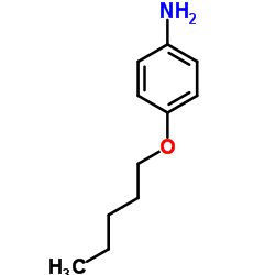 p-pentyloxyaniline Structure