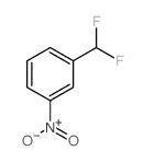 1-(二氟甲基)-3-硝基苯结构式
