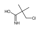 3-chloro-2,2-dimethylpropanamide结构式