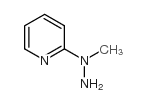 2-(1-methylhydrazino)pyridine Structure